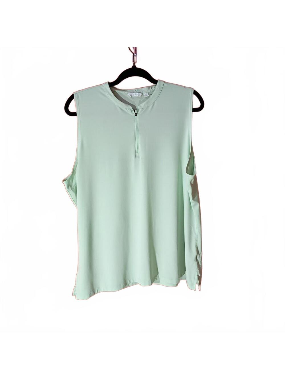 Lady Hagen Light Green Tank Top XXL